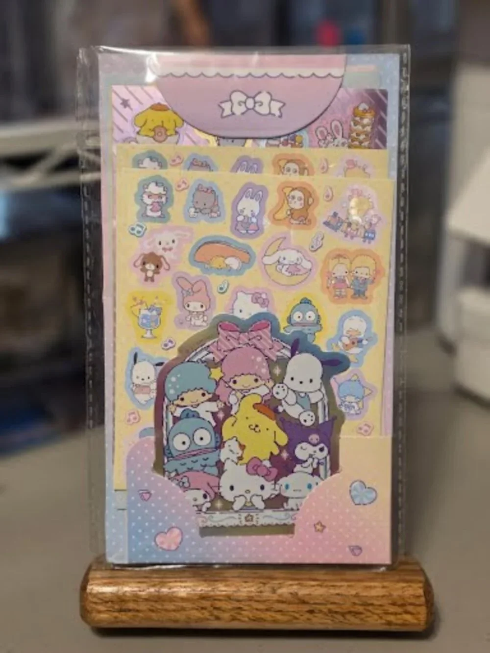 STK-2565 Sanrio Family Licensed 9 Sheet Sticker Book
